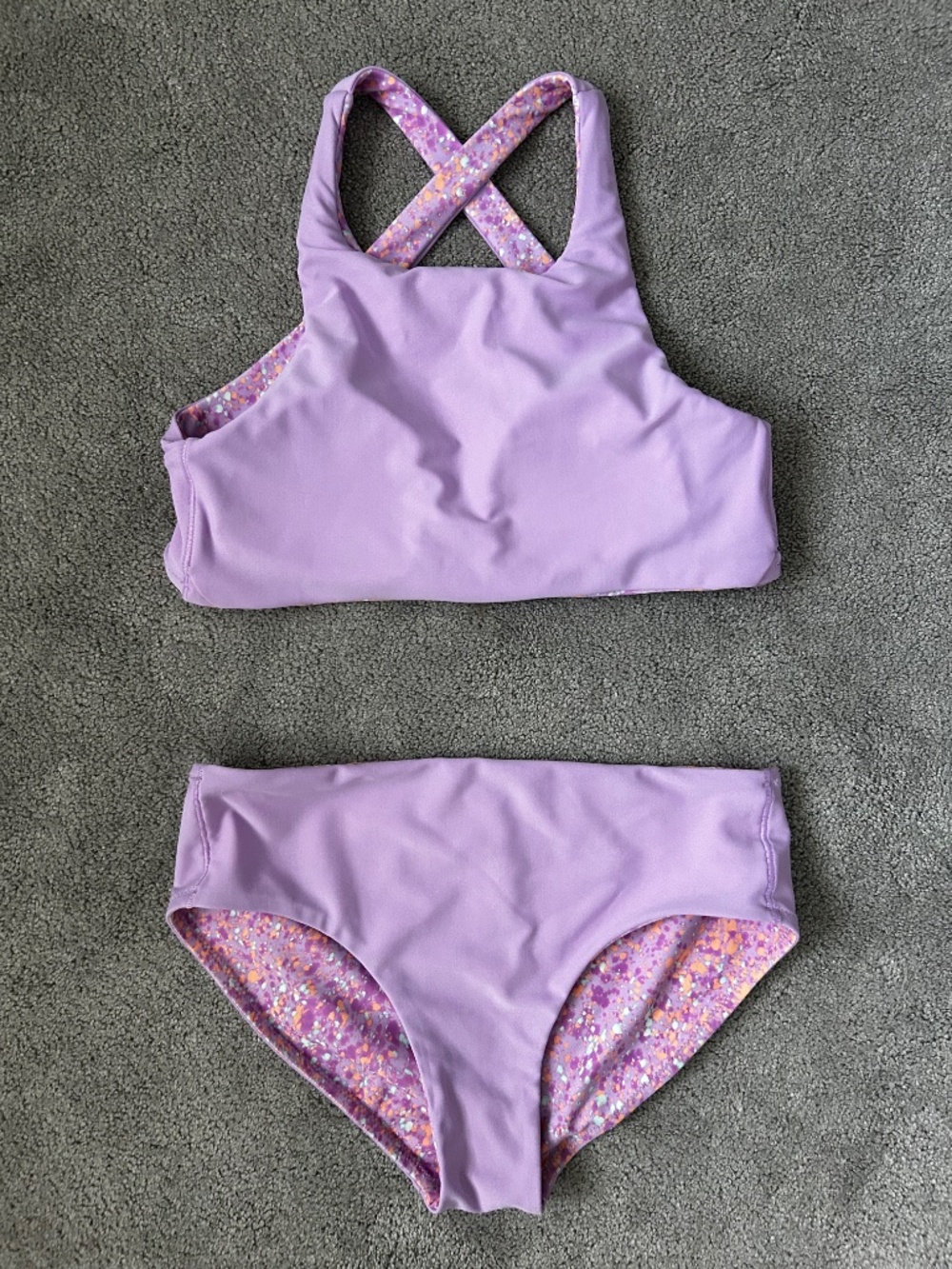 Athleta Girl XL/14 reversible two piece - Picture 3 of 3